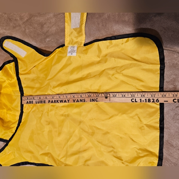 NWOT Heart to Tail XS or M Yellow Dog Raincoats - Picture 13 of 13